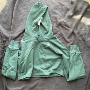 Gymshark training crop hoodie